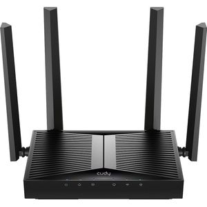 Cudy - WR3600H - Router - Zwart - 2.5G Wi-Fi 7 Mesh