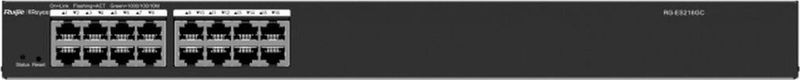 Ruijie Reyee RG-ES216GC Switch - Zwart - Gigabit Ethernet - 16 Poorten