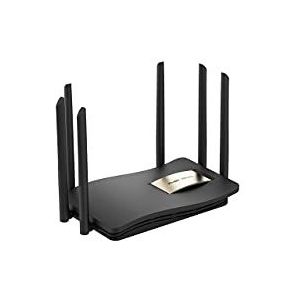 Ruijie - WRL Router - Router - Zwart - 1300Mbps - 1000M - 4 Poorten