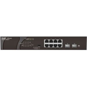 Ruijie - Reyee Rg-es110gds-p Switch - Zwart - Gigabit Ethernet - 8 Poorten