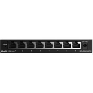 Ruijie - Reyee Rg-es208gc Switch - Cloud-beheerde 8-poorts Gigabit PoE-switch