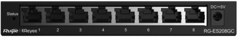 Ruijie - Reyee Rg-es208gc Switch - Cloud-beheerde 8-poorts Gigabit PoE-switch