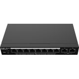 Ruijie - ES200 - Netwerkschakelaar - Zwart - 10 Poorten - POE+