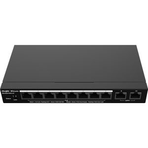 Ruijie - ES200 - Netwerkschakelaar - Zwart - 10 Poorten - POE+
