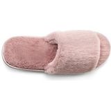 Vivance Pantolette »Hausschuh, Pantolette, Pantoffel,«, mit kuscheligem, warmen Fellimitat VEGAN