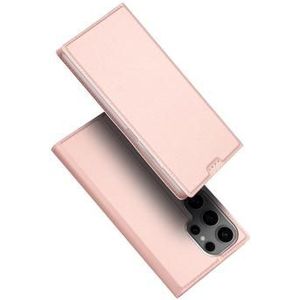Samsung Galaxy S25 Ultra Dux Ducis Skin Pro Flip Hülle - Rosa