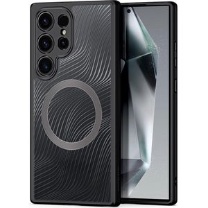 Dux Ducis tas AIMO MAG kompatybilny met MagSafe voor SAMSUNG S25 Ultra zwart