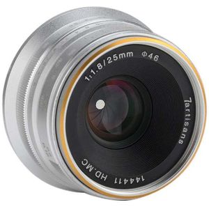 7artisans 25mm F/1.8 Fujifilm X zilver