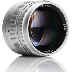 7artisans 50mm f/1.1 (Leica M, Volledig formaat), Objectief, Zilver