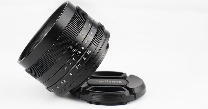 7artisans - 50mm F/1.8 - Camera Lens - Zwart - Voor Fuji X-mount