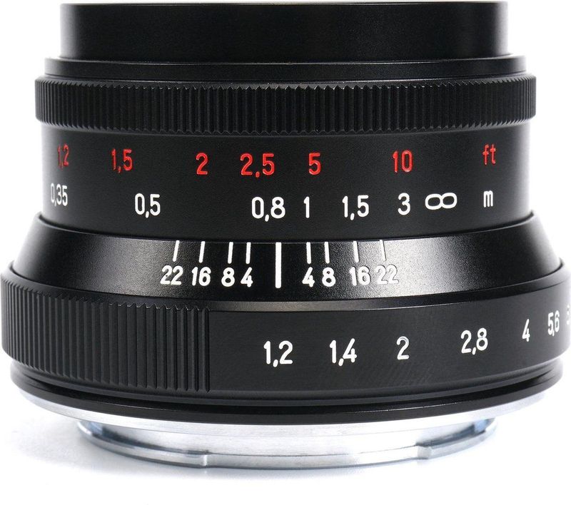 7artisans - 35 mm F1.2 Mark II - Objectief - Zwart - Metaal