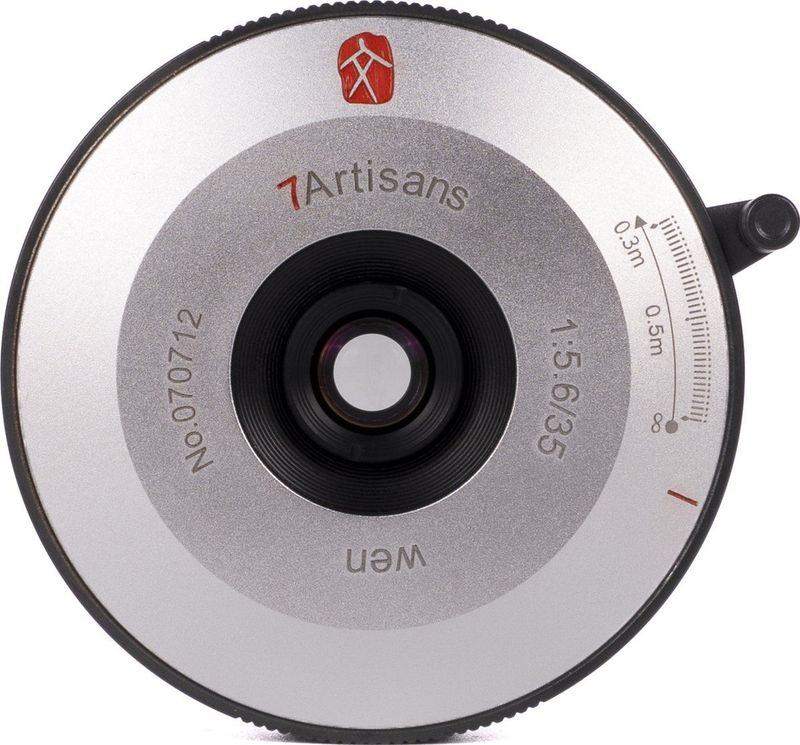 7artisans - 35mm F/5.6 - Camera Lens - Zilver