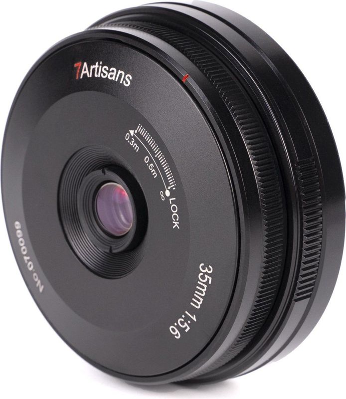 7artisans - 35mm F/5.6 - L-mount - Zwart - Full-frame Lens