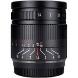7artisans - 55 mm f/16 - 1.4 Mark II - Objectief - Zwart