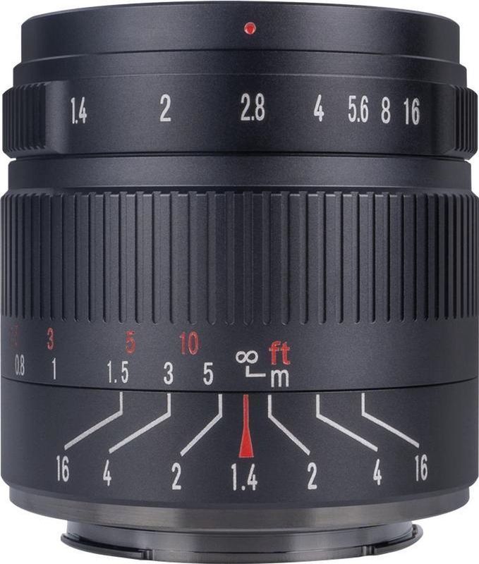 7artisans - 55 mm f/16 - 1.4 Mark II - Objectief - Zwart