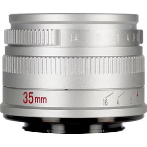 7artisans - 35mm F/1.4 - Objectief - Zilver - Sony E Mount