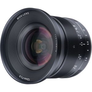 7artisans - Cameralens - 12mm F2.8 MKII APS-C voor Nikon Z-vatting, zwart