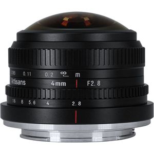 7artisans - 4mm F2.8 - Cameralens - Voor Fuji Fx-vatting