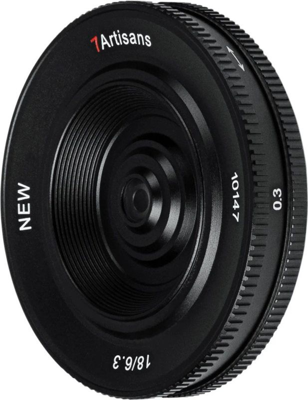 7artisans - 18mm F/6.3 - Fujifilm X - Systeemcamera Lens - Zwart - Vast Diafragma