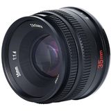 7artisans - Cameralens - 35mm f1.4 APS-C voor Canon EOS-R-vatting, zwart