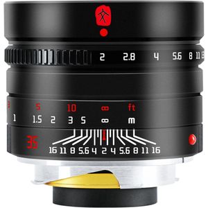 7artisans - 35mm F/2.0 - Objectief - Zwart - Leica M