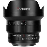 7artisans - 7.5mm F/3.5 - Nikon F Mount - Zwart - Lens