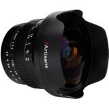 7artisans - 7.5mm F/3.5 - Nikon F Mount - Zwart - Lens