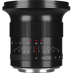 7artisans - 15mm F4 - Camera Lens - Zwart - Metaal