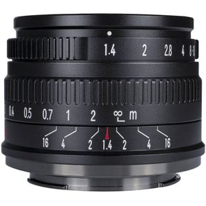 7artisans - 35mm F/1.4 - Canon EOS-R Mount - Zilver