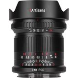 7artisans - 9mm F/5.6 - Ultragroothoeklens - Zwart