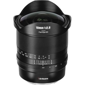 7Artisans - FF 10mm F2.8 - Fisheye Lens - Zwart - L-mount Mark II