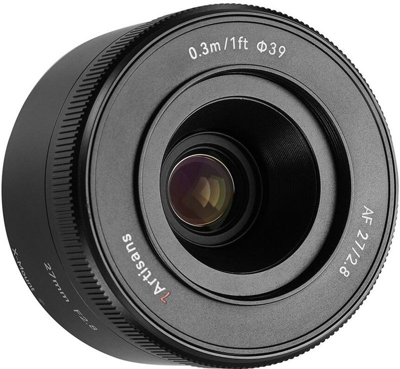 7artisans - AF 27mm F/2.8 - Autofocuslens - Zwart - FX Mount