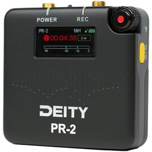 Deity PR-2 - Stereo Zakrecorder - Zwart - Met Lavalier Mic
