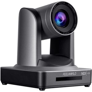 Feelworld - NDI20X - Live Streaming Camera - Zwart - Professionele 20x Zoom