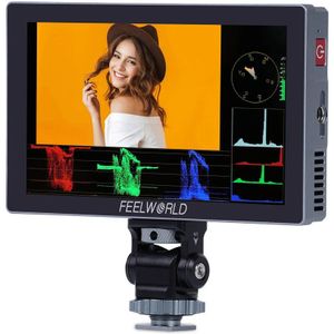 Feelworld P6X - Videomonitor - 5,5 inch - 4K - Aluminium