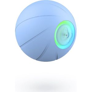 Cheerble Wicked ball 2.0 - Interactieve Zelfrollende Bal voor Kleine Honden - USB oplaadbaar - Blauw