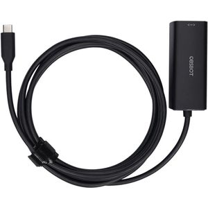 Obsbot - USB-C Adapter - Ethernet - Zwart - Netwerkadapter