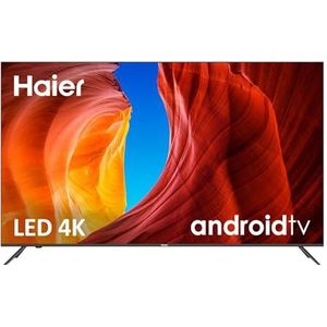 Haier Direct LED 4K H43K702UG Smart TV 43 inch, HDR 10, Dolby Audio, Android 11, Smart Remote Control, Google Assistant compatibel met Alexa, Bluetooth 5.1, DBX TV, HDMI 2.1x4, zonder frame