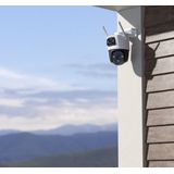 Imou - Cruiser Dual 10MP - Beveiligingscamera - Wit - Verstelbare Dubbele Lens - 360° Dekking - Nachtzicht - IP66