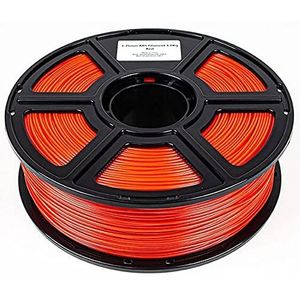 Maertz 8076 Budget ABS RT 1,75 mm 1 kg ABS filament 1,75 mm 1000 g rood 1000 g