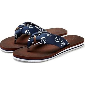 Lascana - Badslippers - Blauw - Vegan - Ultraleicht