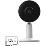 Arenti IN1 Bewakingscamera - Beveiligingscamera binnen - 1080P Full HD Resolutie – Wifi camera - Kleur zwart