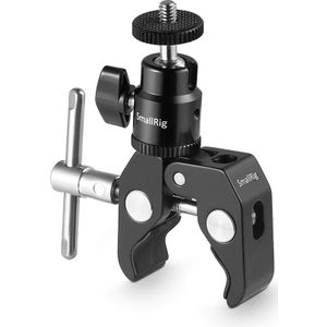 SmallRig - 1124 Clamp Mount V1 - Statieftoebehoren - Zwart - Aluminium
