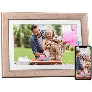 Digitale fotolijst, 8,4 inch, elektronische fotolijst met HD-IPS-display, 1600 x 2560, Touchside Digital Frame, 32 G, eenvoudige configuratie van video, muziek, USB-SD-kalender