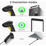 Inateck - BCST-50 - Barcodescanner - Draadloos - 2D - Bluetooth