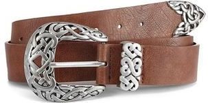 LASCANA Hüftgürtel Hosengürtel mit Schnalle im Western Look, Gürtel, Jeansgürtel, Westerngürtel