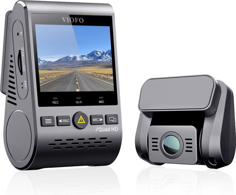Viofo - A129 Plus Duo-G - Dashcam - 2K - Full HD - Wifi - GPS