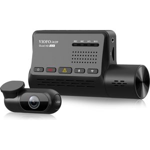 VIOFO A139 2CH - Dashcam - Dubbele Camera - Quad HD