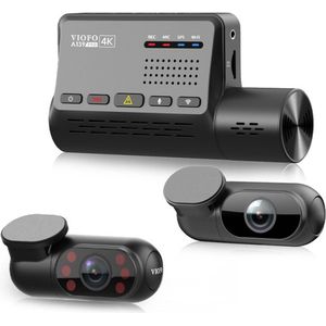 Viofo A139 Pro 3CH 4K Wifi GPS dashcam voor auto