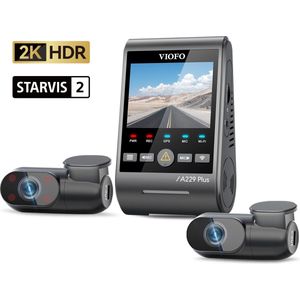 Viofo - A229 Plus - 3CH Dashcam - 2K - 1080p - Wifi - GPS